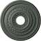 Ekena Millwork Orleans Medallion (Canopies up to 4 5/8"), 17 5/8"OD X 3 5/8"ID X 1 7/8"P, Cloud Burst Crackle CM17OLCBC - alternate 1